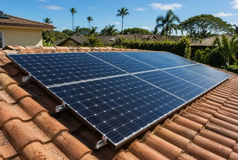 Installation de panneaux solaires à Saint-Genis-l'Argentière